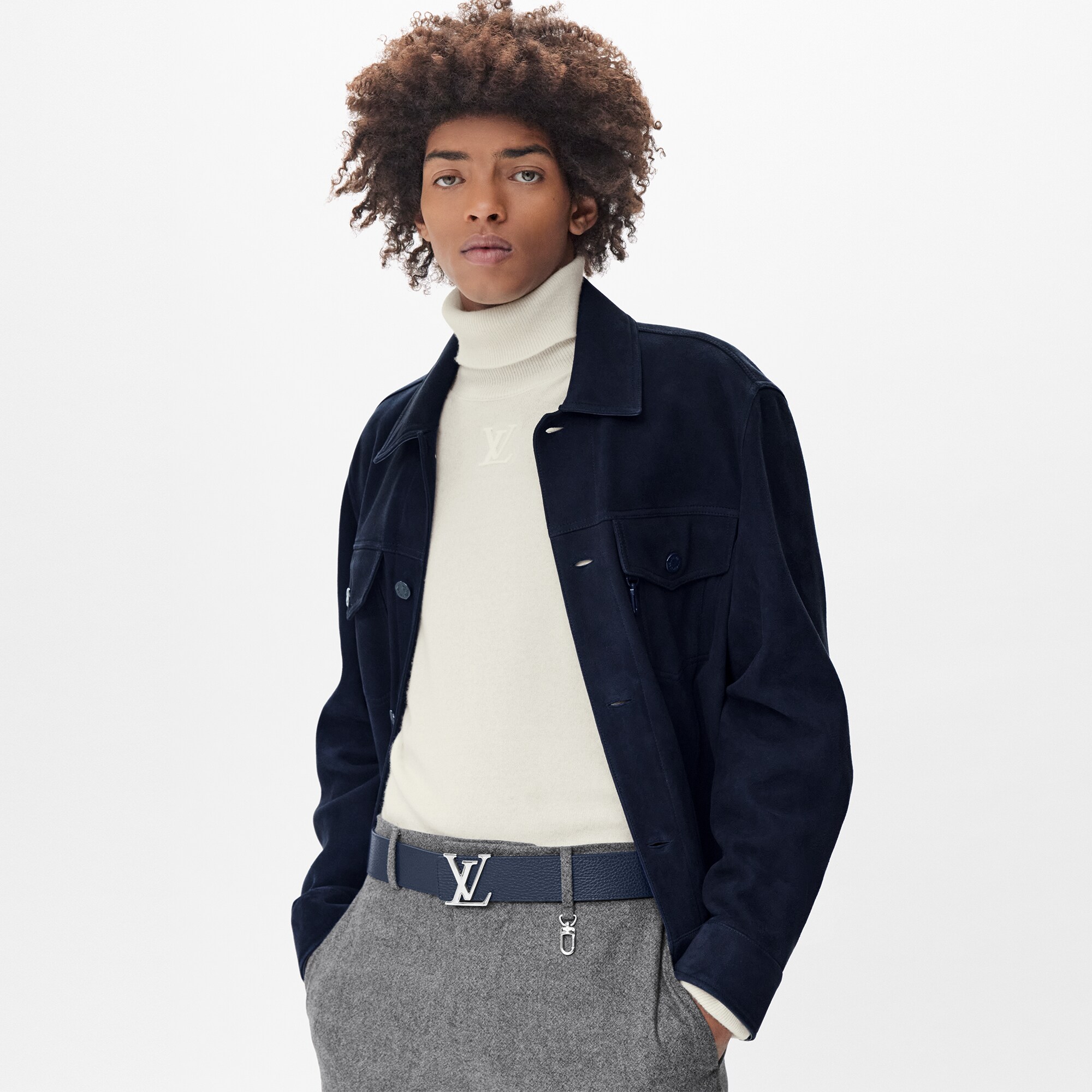 ルイヴィトン ベルト ベルト・LV ディメンション 40MM リバーシブル モノグラム・エクリプス